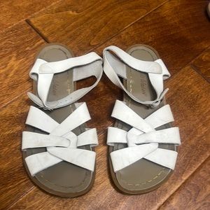 White Salt Water sandals